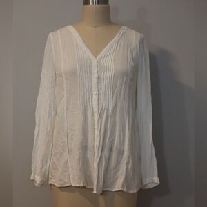 Lauren Conrad White Blouse